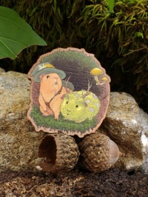 Image of Explorer Guinea Pigs Forest Fantasies pin