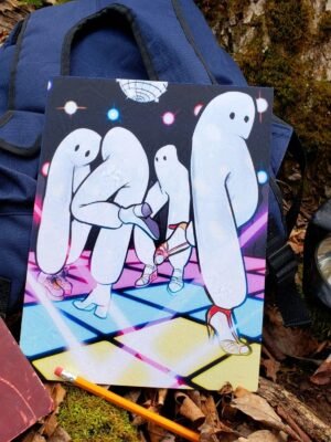 Image of Fresno Nightcrawlers glitter print