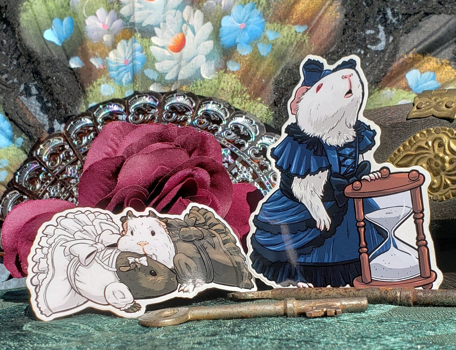 Tea Party Piggies Sticker Set - Image 3