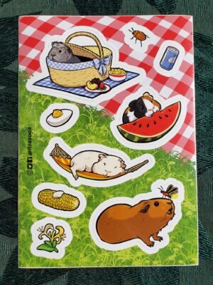 Guinea Pig Cookout "Seasons of Fun" Sticker Sheet