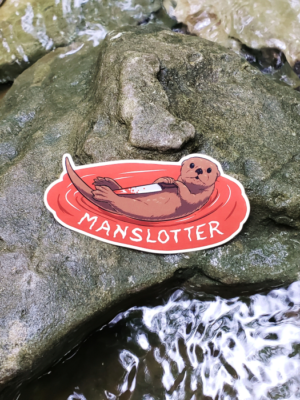 Image of the Manslotter sticker