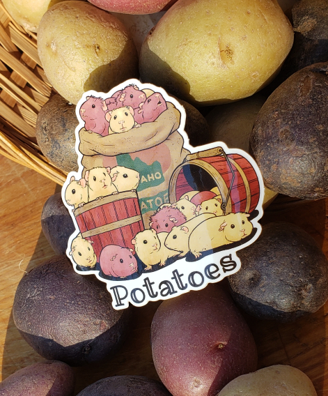 An image of the Potatoes sticker